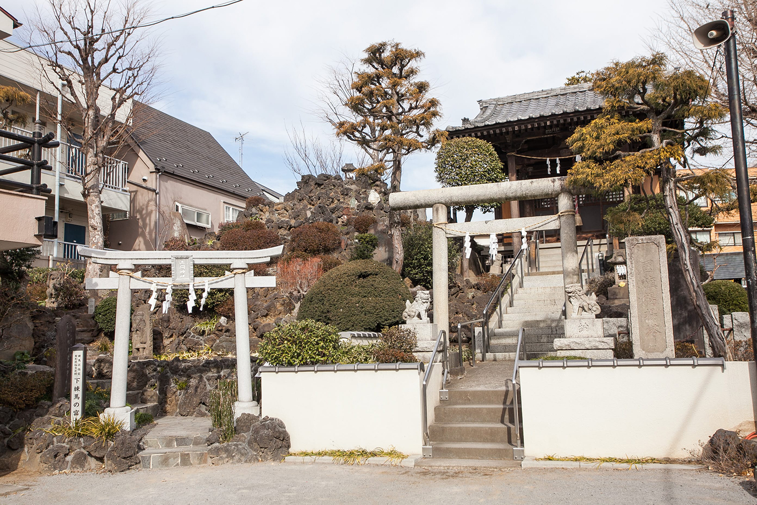 下練馬の富士塚