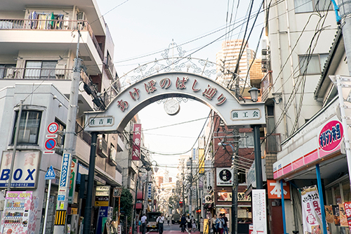 あけぼのばし通り商店街