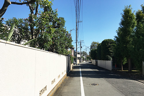 布田六丁目の街並